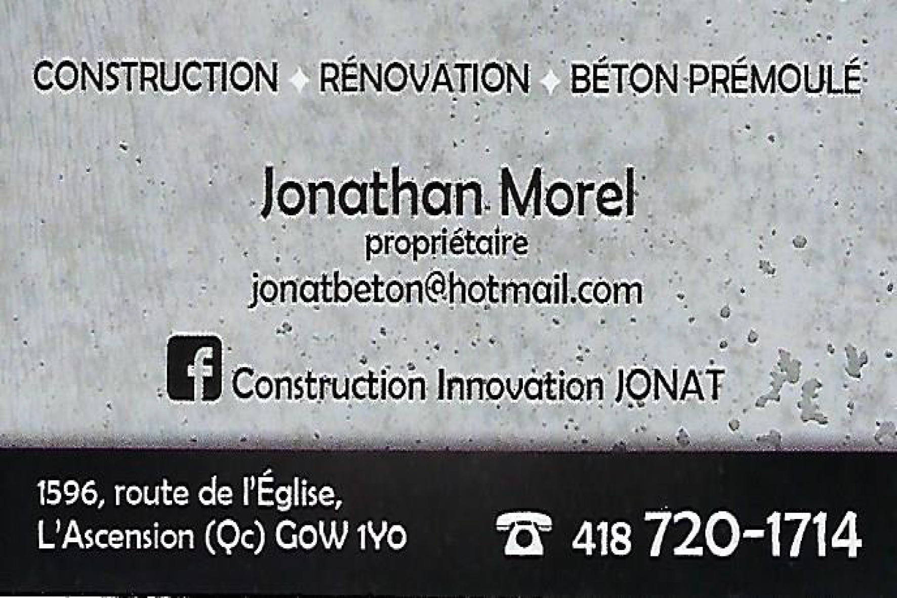 CONSTRUCTION INNOVATION JONAT INC